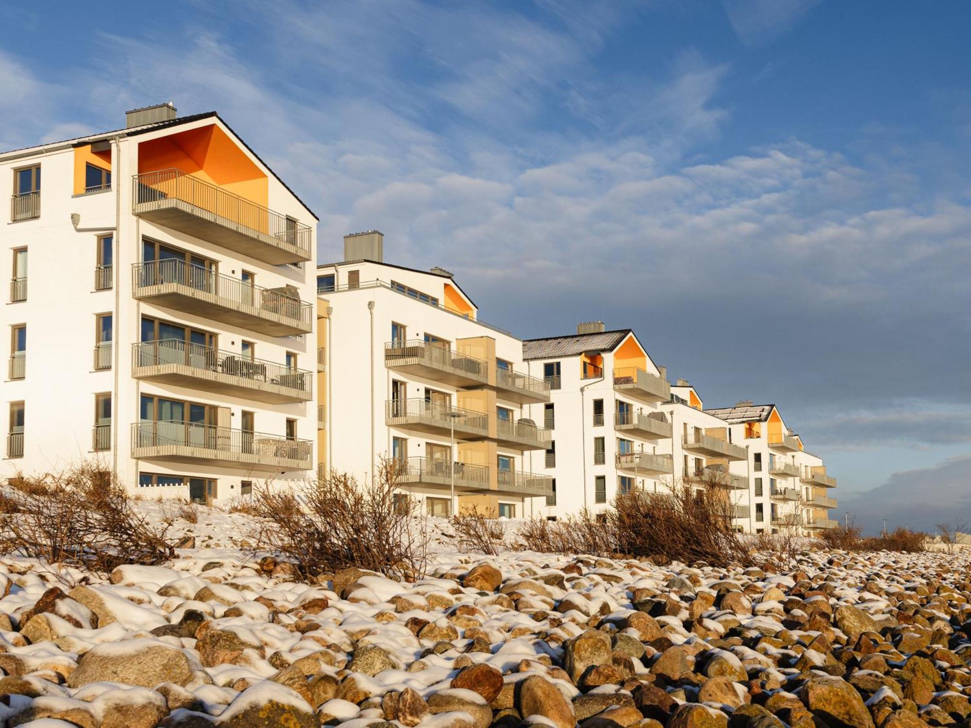 אולפניץ Hygge Lodge 18 Meerblick Am Strand מראה חיצוני תמונה